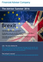 Post Brexit newsletter for IFAs