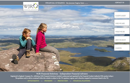 IFA Web Design - WJR Financial Solutions