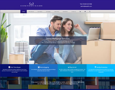 Mortgage Website Design 1