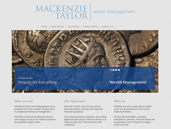 Best wealth management website - no 4. Mckenzie Taylor